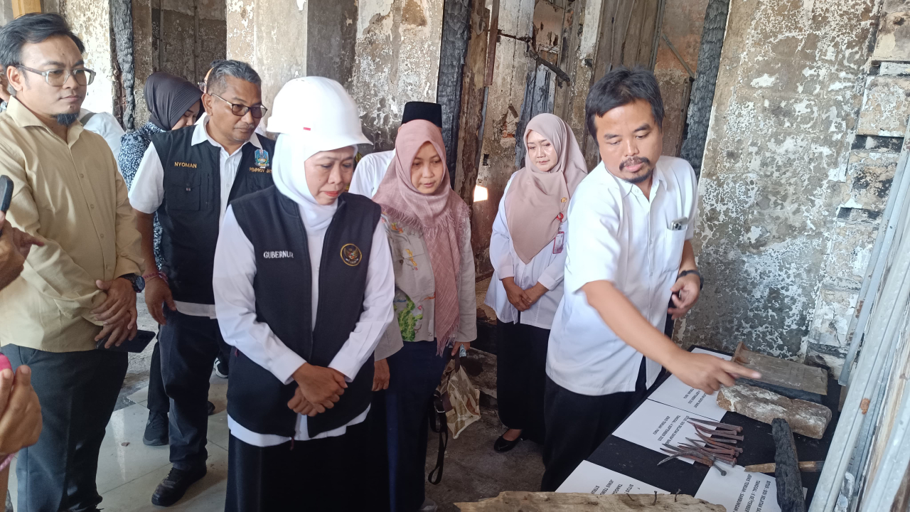 Rahasia Pemugaran Grahadi Telan Rp12,76 Miliar, Dinding Bernapas dengan Kapur Jerman