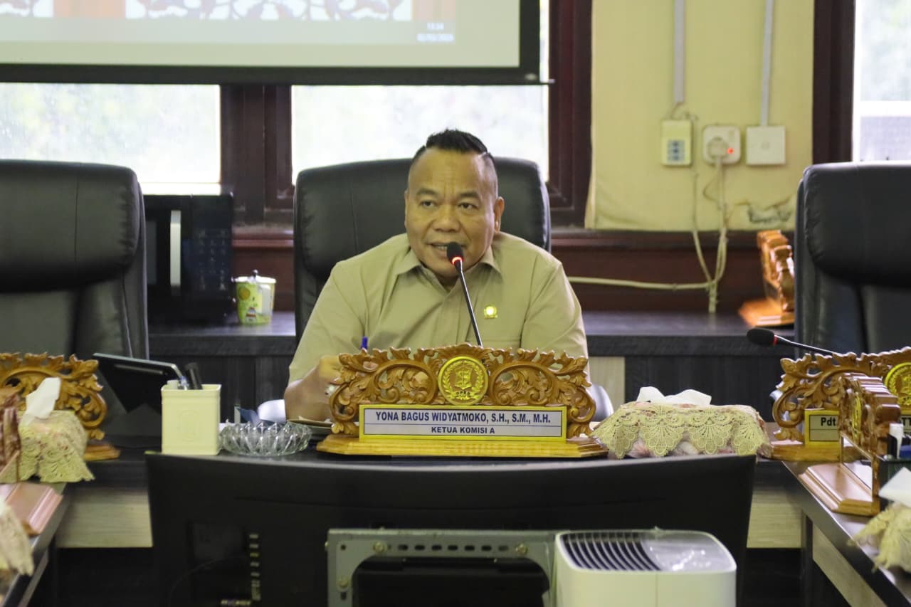 Kebijakan WFH dapat Dukungan dari Ketua Komisi A DPRD Surabaya Yona Bagus Widyatmoko