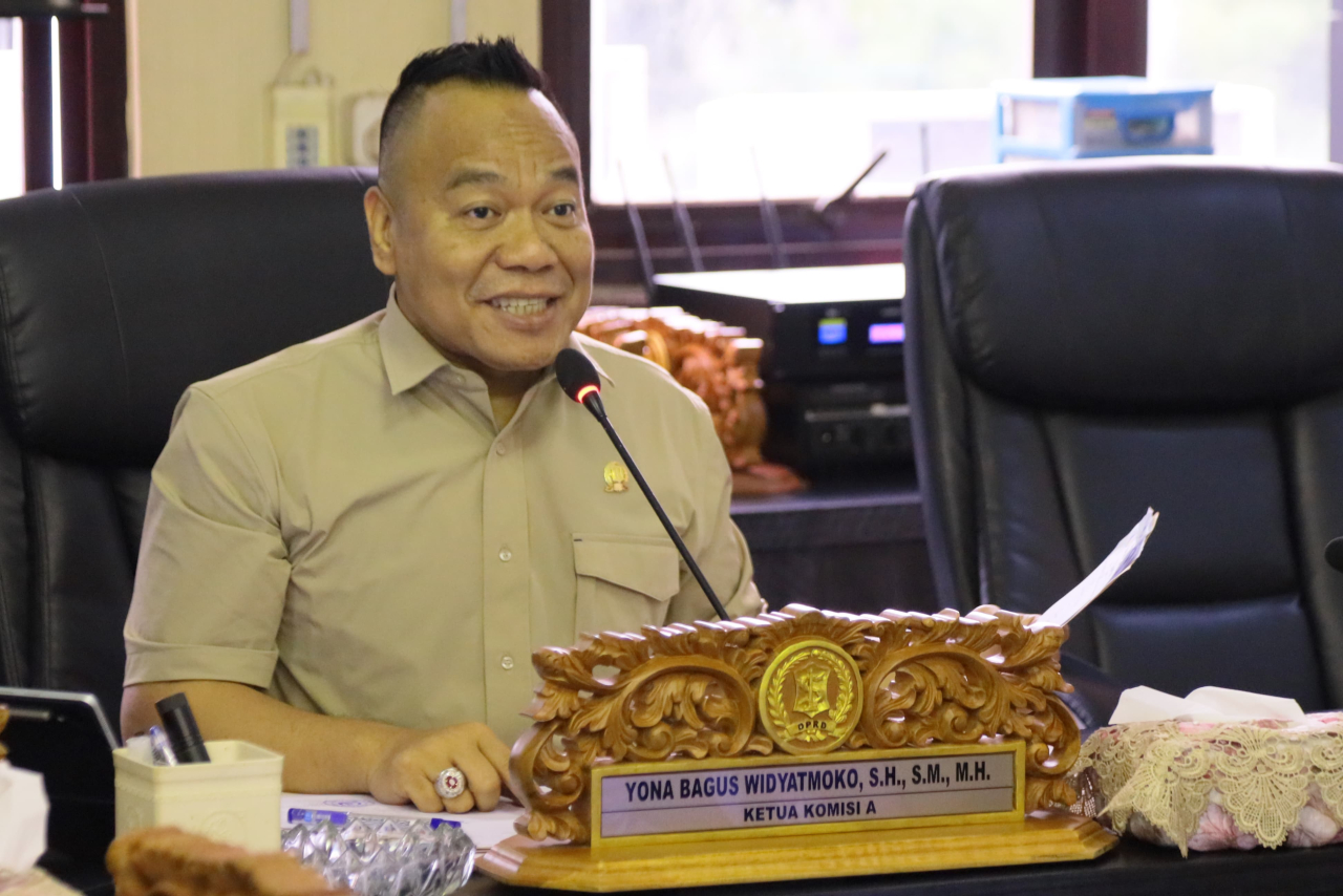 Ketua Komisi A DPRD Kota Surabaya Yona Bagus Widyatmoko