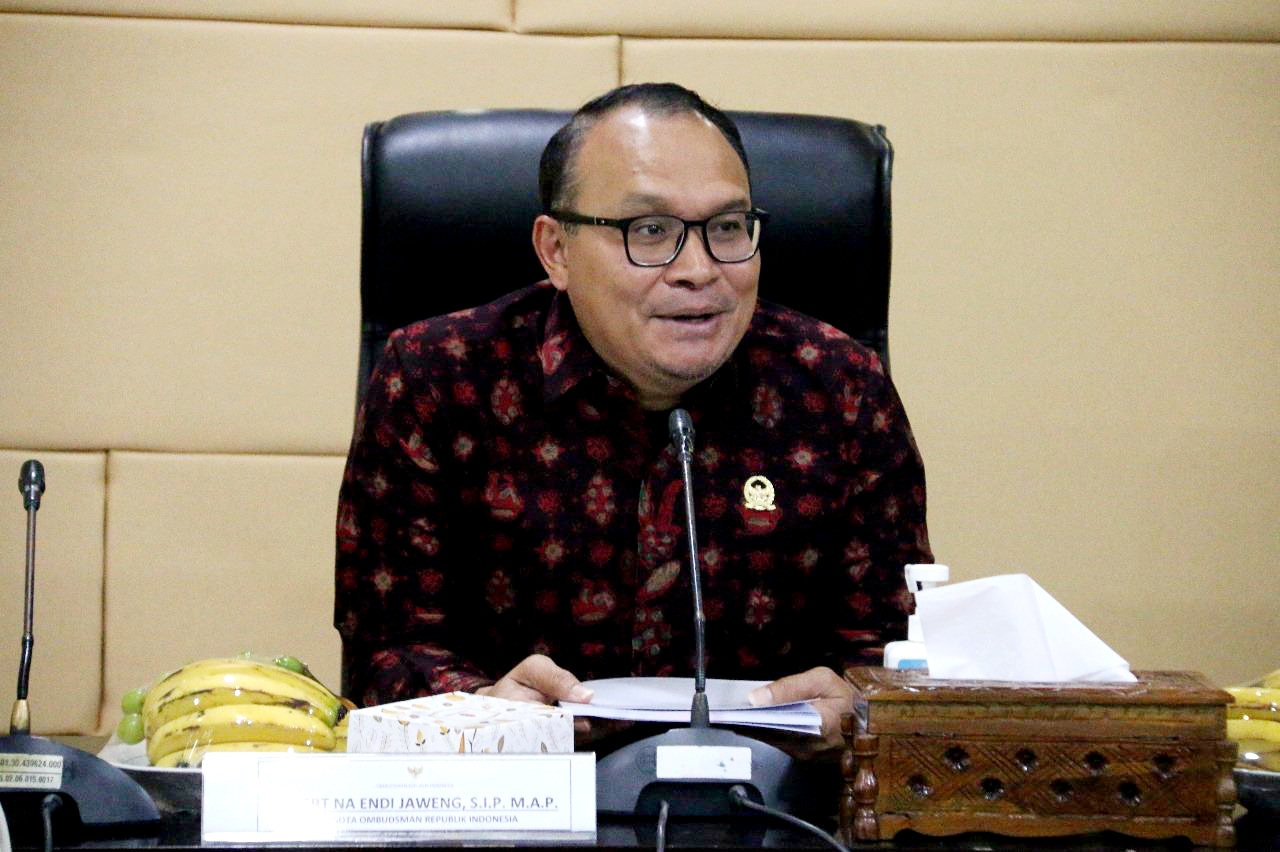 Anggota Ombudsman RI, Robert Na Endi Jaweng.