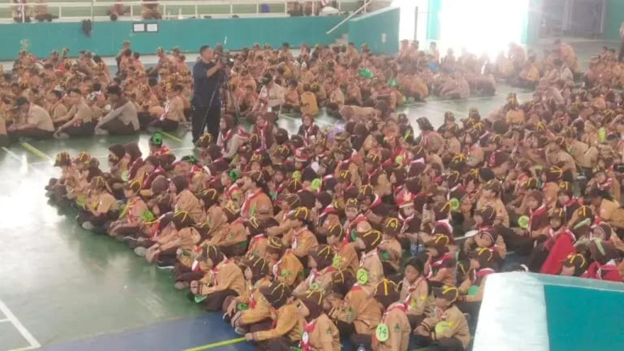 siswa pramuka Kota Surabaya