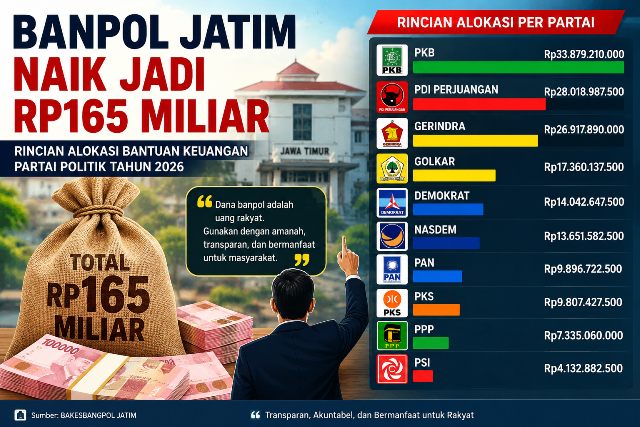 Pencairan Banpol Jatim tunggu audit BPK
