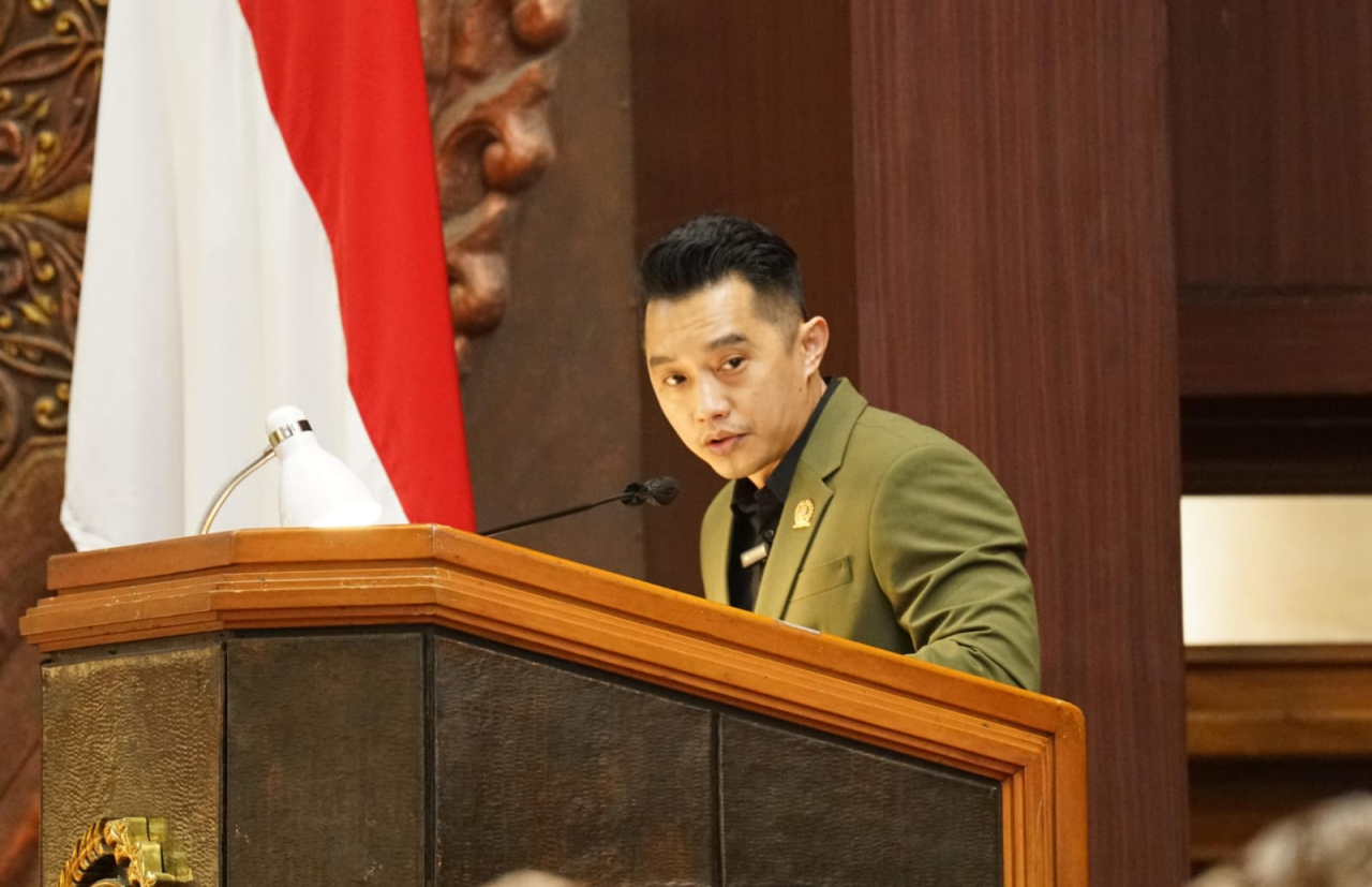 Erick Komala, juru bicara Fraksi PPP-PSI DPRD Jatim