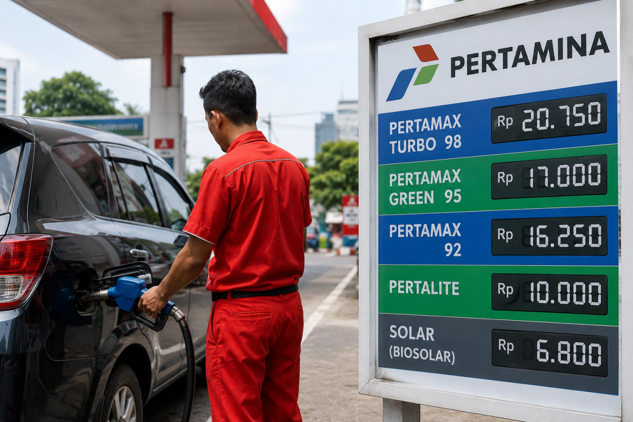 Harga BBM Pertamina Juni 2026 Naik Drastis, Pertamax Tembus Rp16.250 per Liter