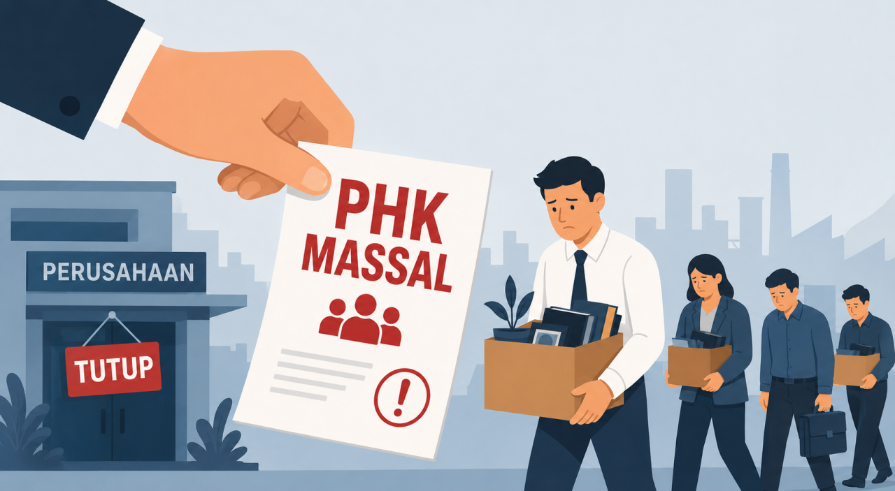 Ilustrasi PHK Massal