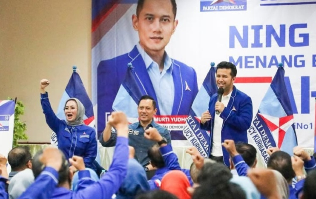 DPC Demorkat Surabaya dukung Emil Dardak pimpin DPD Demokrat Jatim.