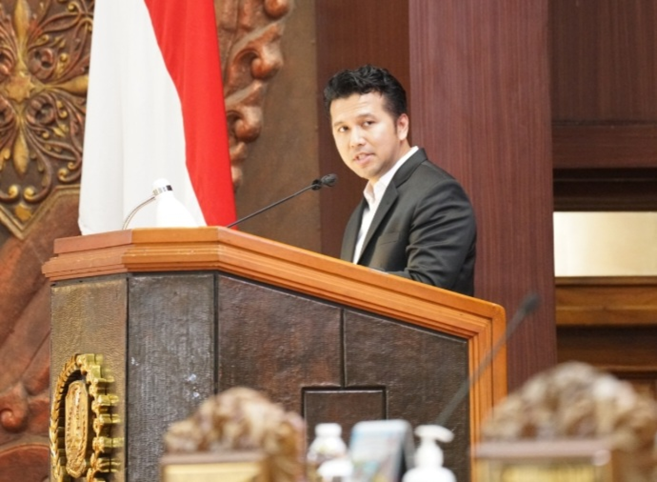 Wagub Jatim Emil Elestianto Dardak.