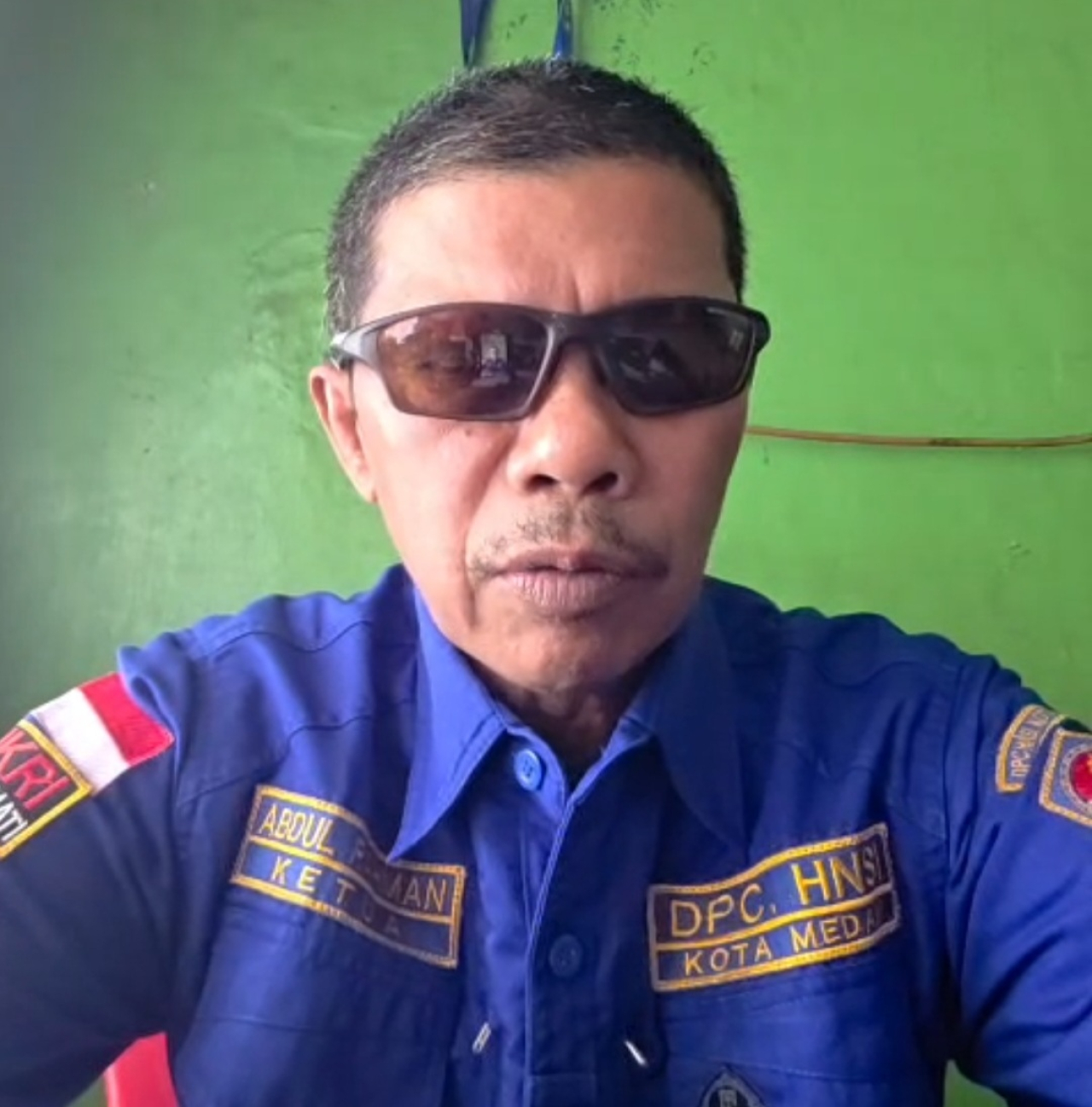 Ketua DPC Himpunan Nelayan Seluruh Indonesia (HNSI) Kota Medan, Abdul Rahman