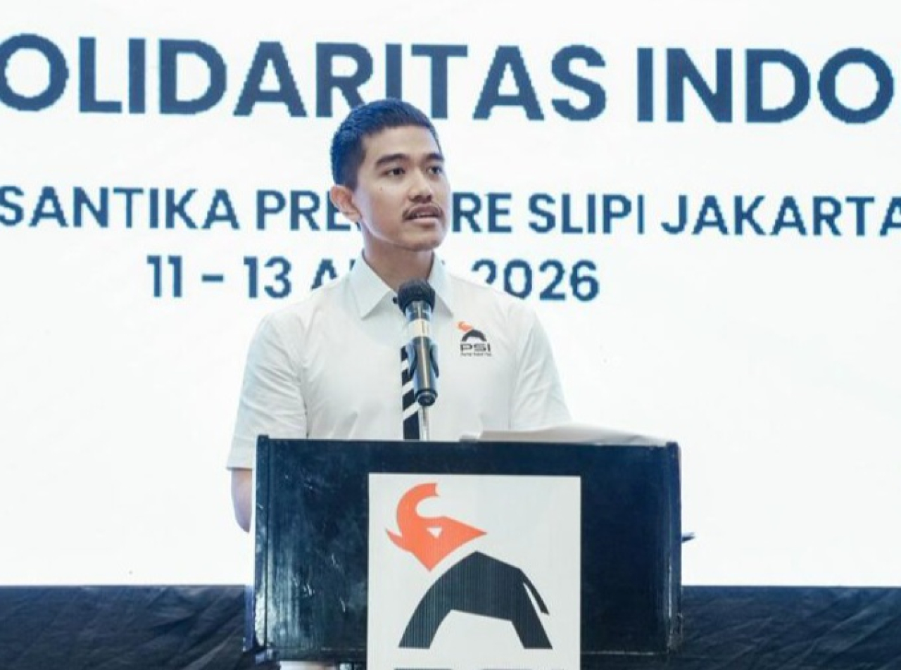 Ketua Umum Partai Solidaritas Indonesia (PSI) Kaesang Pangarep
