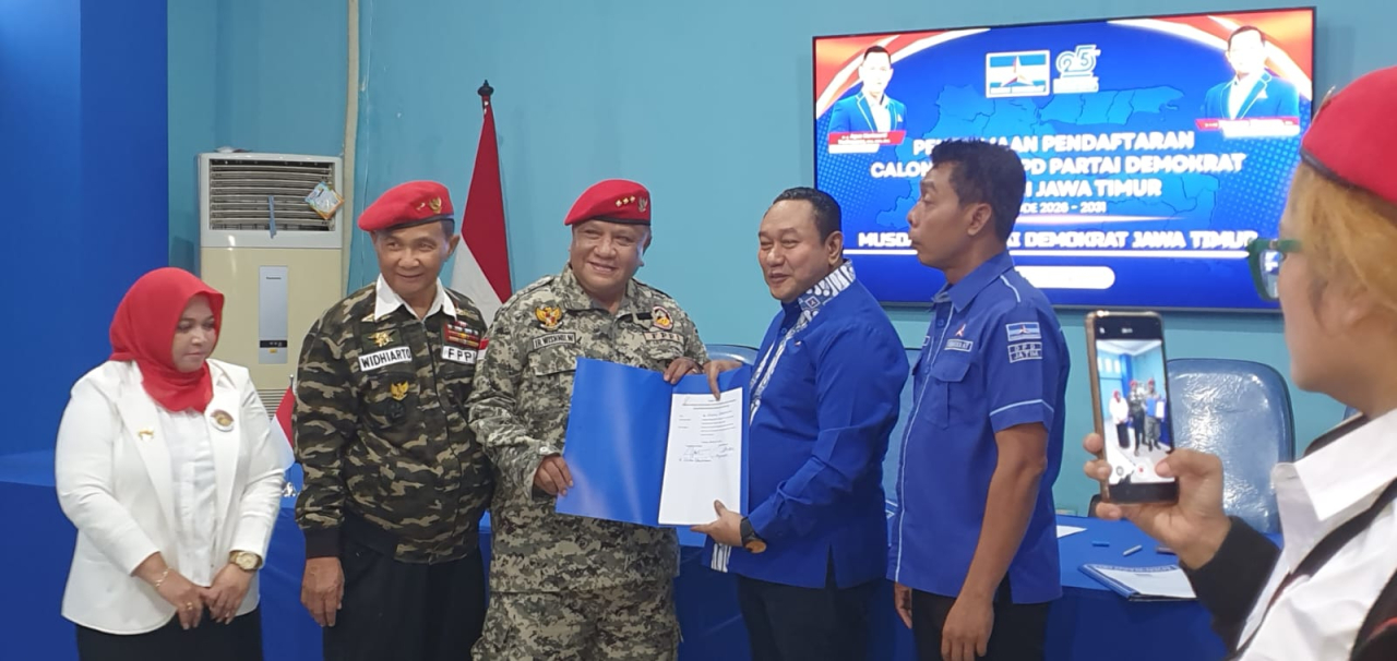 Wisnu Wardhana Resmi Daftar Ketua Demokrat Jatim, Emil Dardak Kapan?