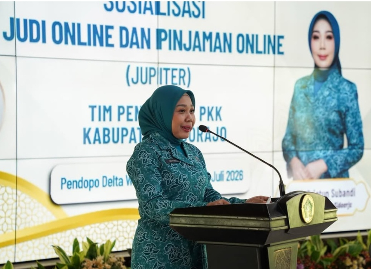 Sriatun, anggota DPRD Jatim Dapil Sidoarjo yang juga istri Bupati Sidoarjo